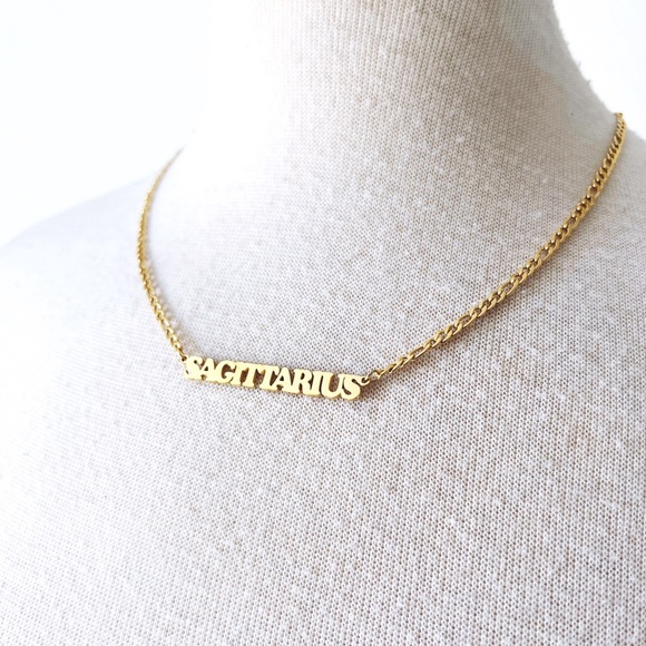 Sagittarius Zodiac Necklace - Picture 4 of 7